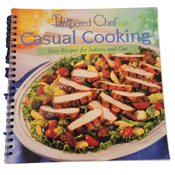 Vintage Cookbook Lot Pampered Chef Crock pot recipes Betty Crocker Food Pasta - Picture 12 of 14